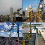 railroad sand systems, pipe bridges, locomotive pressure washer