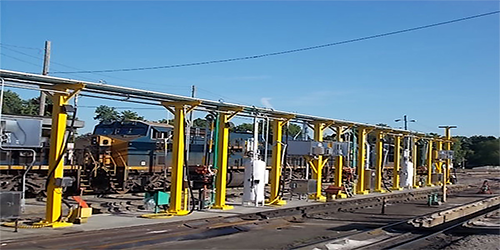 railroad service facilities