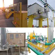 pump skids, airboxes, elevated platforms, service cabinets