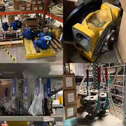 used meters, surplus new valves