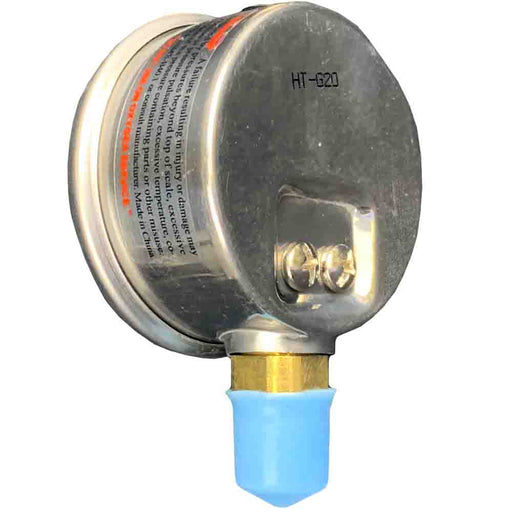 0-200 psi Liquid Filled Pressure Gauges, 1/4" NPT, Bottom Mount, Liquid Filled, 2" Face, 201L-204G