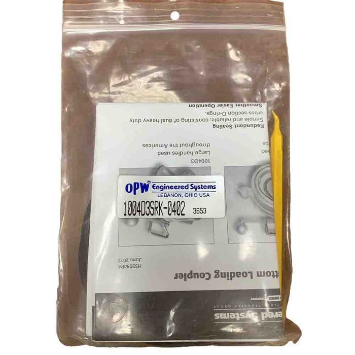 1004D3SRK-0402 Fluorocarbon Seal Replacement Kits for 1004D3 Couplers