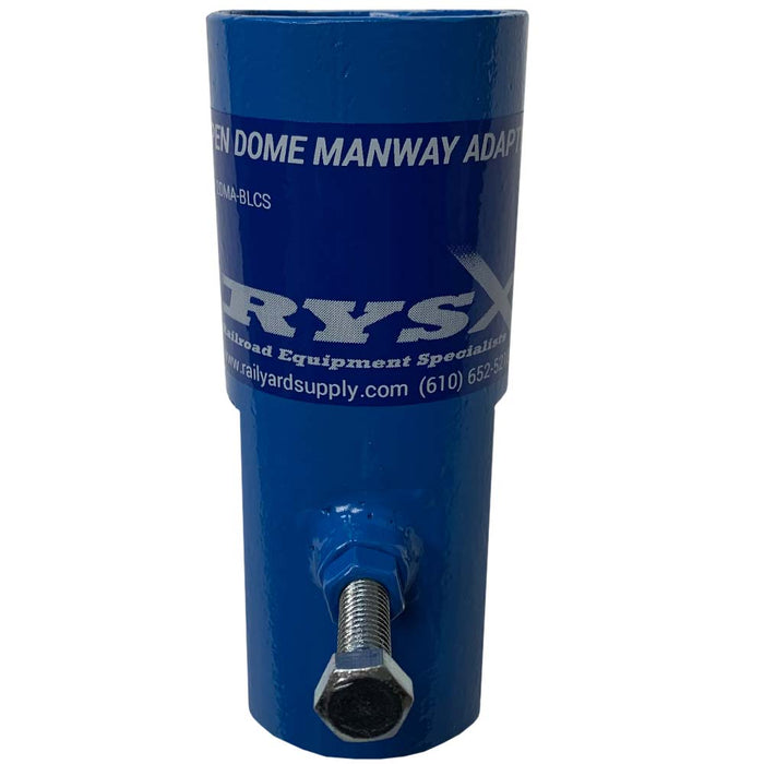 Open Dome Adapter Clamp for Portable Mounting to Tank Manway, RYSX