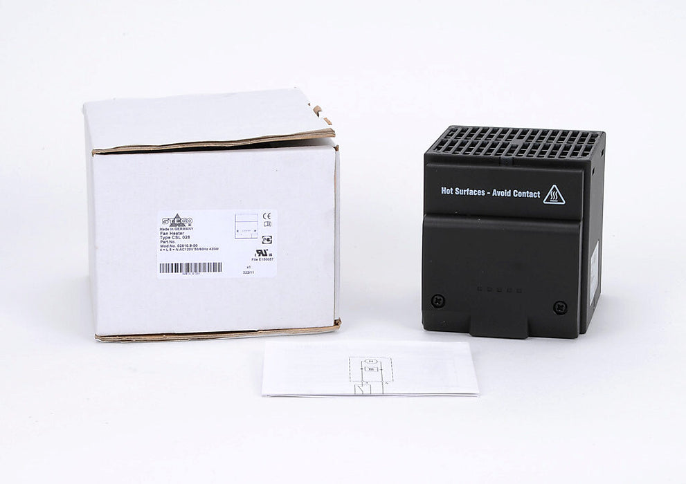 028109-00 Stego Enclosure Heater, Axial fan, 400W Heating Capacity