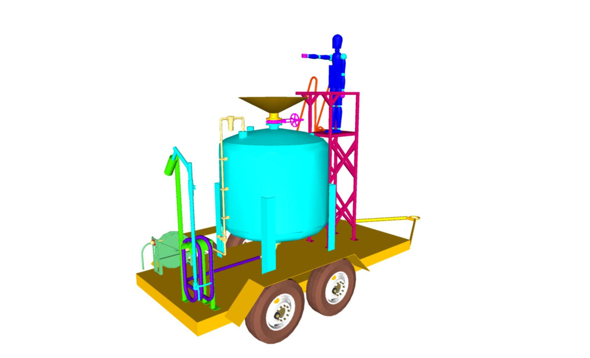 mobile locomotive sand systems