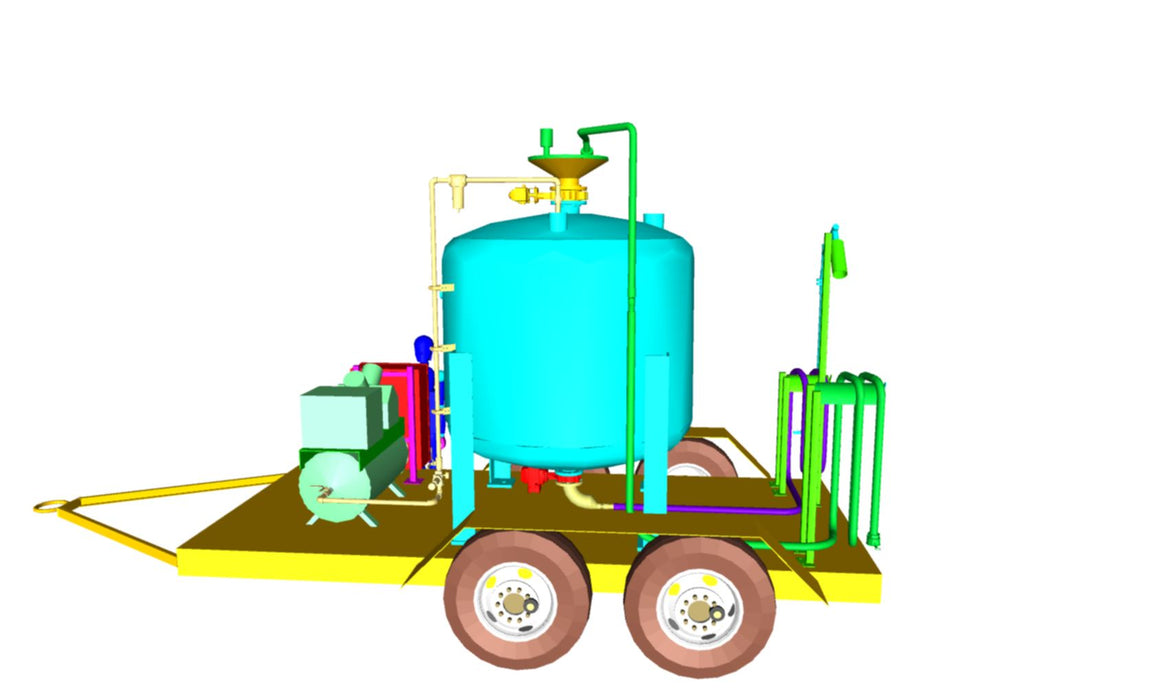 mobile sand system