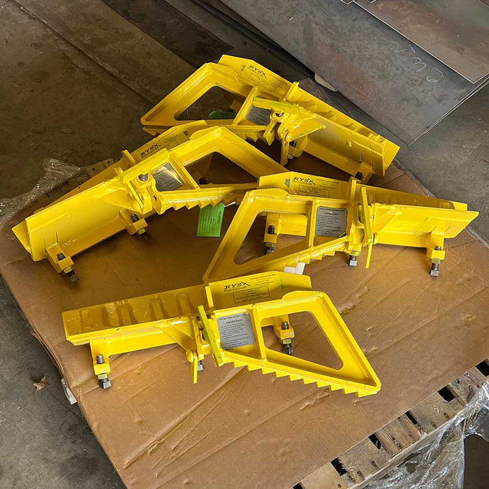 898020-601-00R Portable High Speed Derails, Yellow, Right Hand Throw, Flag Not Included