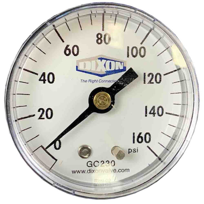 Dixon GC230 Pressure Gauges 2" Dial Standard Dry