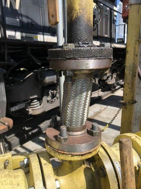 custom fuel flex pipes, stainless steel