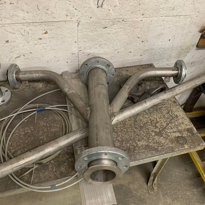 Custom Sand System Piping Assemblies, Stainless Steel
