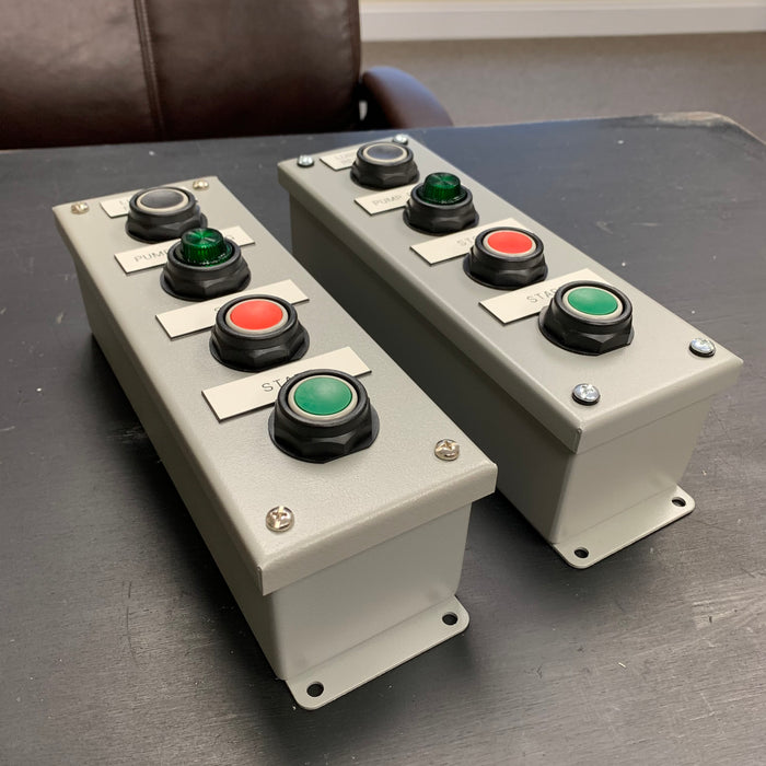 Control Box, Pump Start-Stop-Running, Lube Oil Reel Retract
