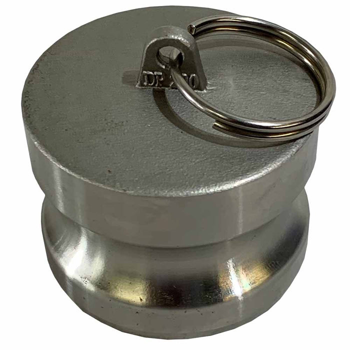 Kuriyama SSDP200 2in. Camlock Dust Plug, 316SS