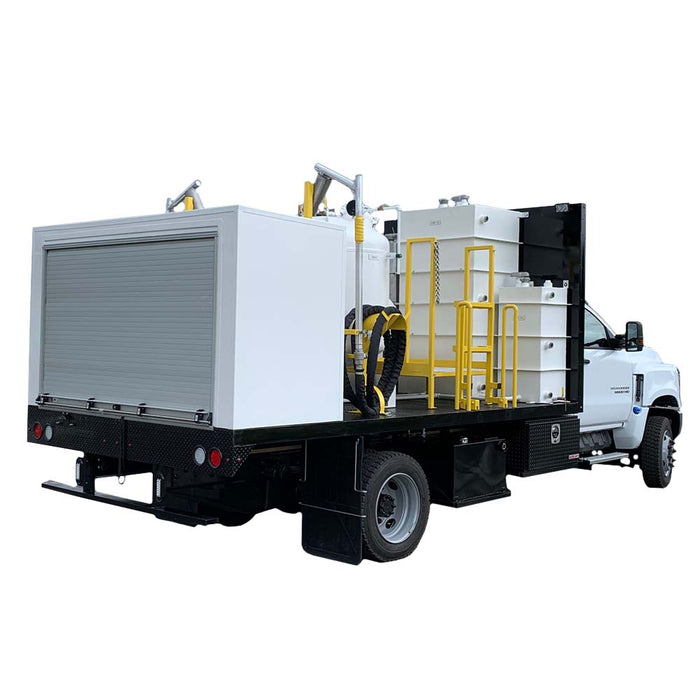 Direct to Locomotive Truck Systems for Mobile Locomotive Servicing