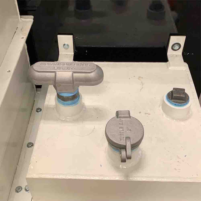double outlet tank vents
