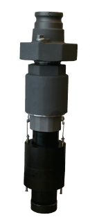3" Pressure Fill Overfill Prevention Valve, Aluminum Body, w/ 3" Male Quick Disconnect x 6" Female Threads