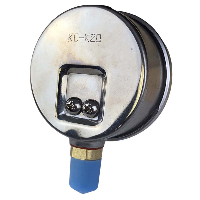 0-100 psi Liquid Filled Pressure Gauges, 1/4" NPT, Bottom Mount, 2.5" Face, 201L-254E
