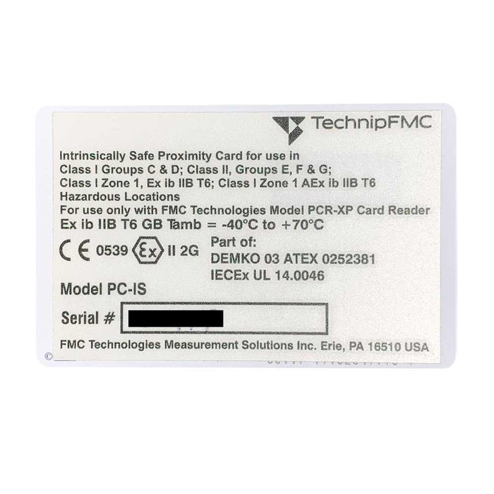cards for Smith PCR-XP card reader