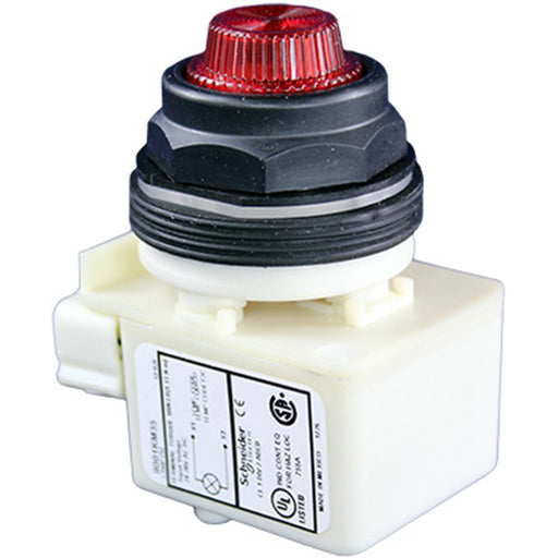 schneider electric red pilot indicator light