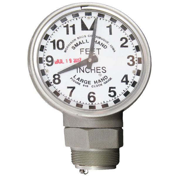 morrison bros 818 clock gauge with float railyardsupply.com