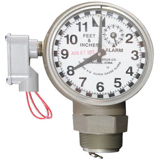 morrison bros 918 clock tank gauge with 918s alarm railyardsupply.com