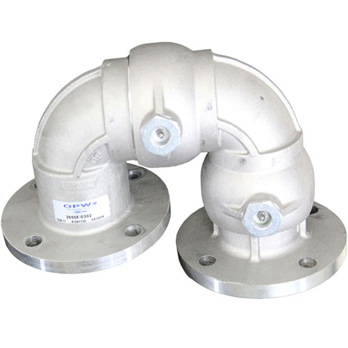OPW 3650F-0302 Aluminum 3" Double Swivel Joint, 150# Flanges