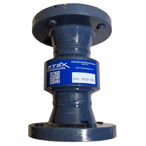 OPW 3420F-0302 Fabricated Steel 3" Single Swivel Joint, Straight, 150# Flanges