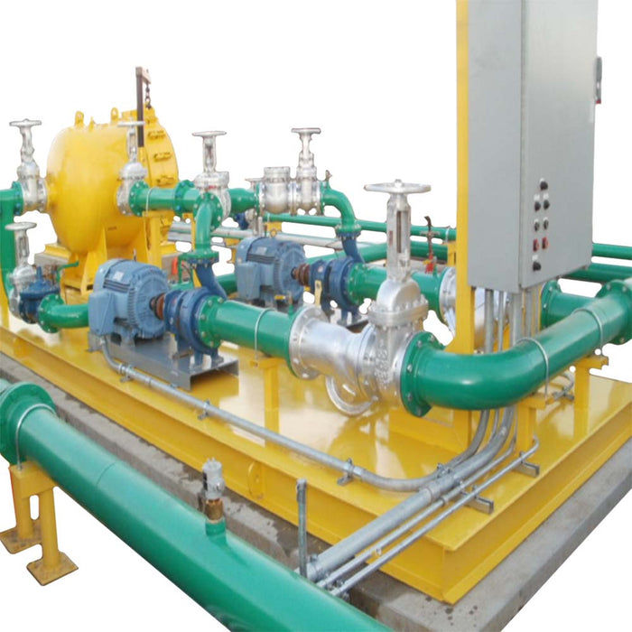 outbound pump skid