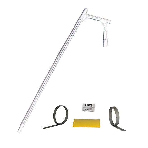 CWI railroad system specialists rigid sand wand for locomotive sand systems