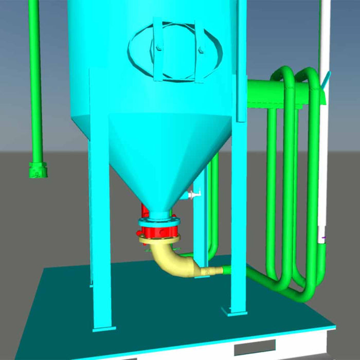 railroad sanding system