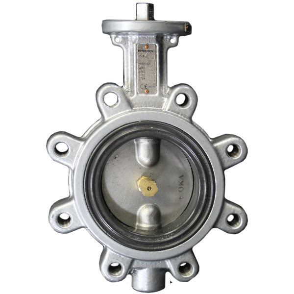 Valworx 4" butterfly valve with 10psi check valve railyardsupply.com