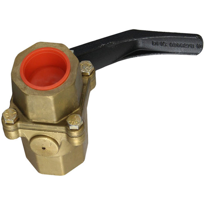 wabtec 1-1/4" vented ball valve brass 309151 railyardsupply.com