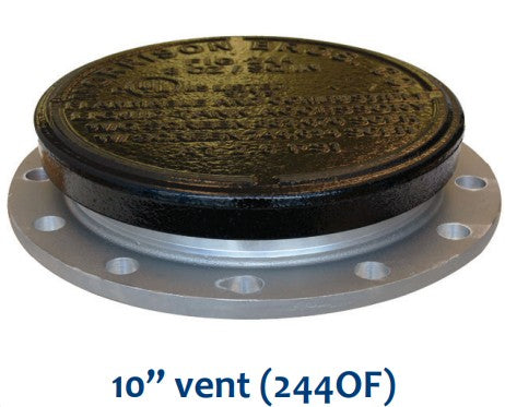 Morrison Brothers Co, 244OM, Male Threaded Emergency Vents, 2-Inch, 3-Inch, 4-Inch, 5-Inch, 6-Inch, 8-Inch, 10-Inch, Vents. Flanged Kits. 