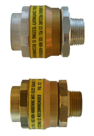 Morrison Brothers Co, 122ALV, 122BRV, Hose Nozzle Swivel - Aluminum, Hose Nozzle Swivel - Brass, Installed between the hose and the inlet of the nozzle to improve operator handling.