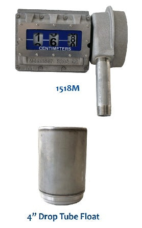 Morrison Bros Fig. 1518, 1518M (Mechanical/Metric Mechanical) Tank Top Gauges