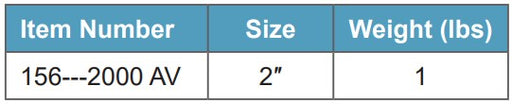 Morrison Brothers Co, 156 Mushroom Vent, aboveground storage tanks where an open air down vent is acceptable, 2" NPT threads, Mesh screen protects the vent pipe from debris, Aluminum body provides resistance to corrosion. 