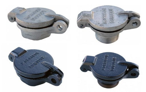 Morrison Brothers Co, 179, 179CI, 179M, 179MCI, Hinged Style Fill Cap, Aluminum, Cast Iron. 
