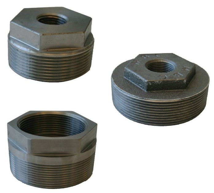 Morrison Brothers Co, 184, 184S, Double Tapped Bushing, Bushing, Bushings, pipe and tank fittings, reduce or adapt connections. Outside threads male, Inside threads female, Stainless Steel, Cast Iron. 