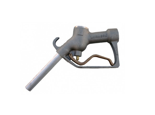 Morrison Brothers Co, 200, Farm/Utility Nozzle, Lightweight manually-operated shut-off nozzle, used for gravity and low pressure fueling, Spouts are replaceable and available in either leaded or unleaded sizes.