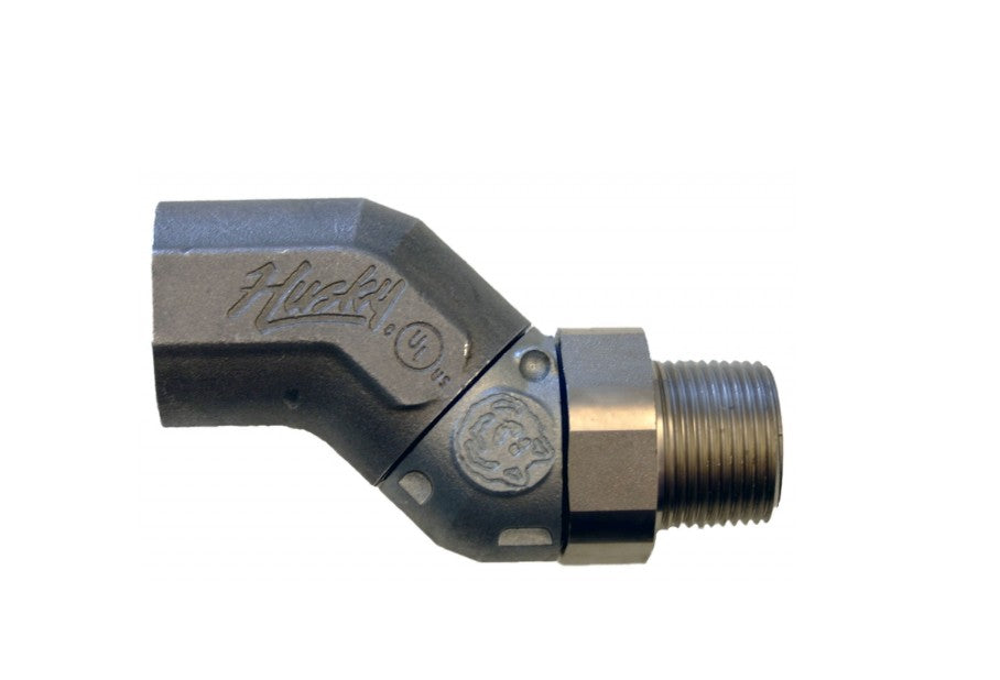 Morrison Brothers Co, 222, Pump Hose Swivel, Husky brand hose swivels are installed between the nozzle and the dispensing hose. Reduces hose damage and wear, Improves operator handling, 222 is high flow, 222F, 222G, and 222J are conventional fueling.