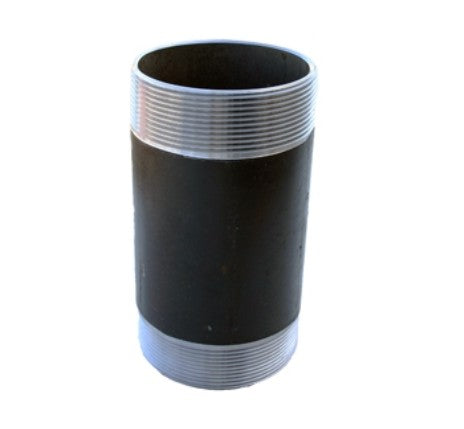 Morrison Brothers Co, 244N, Pipe Nipple, Steel pipe with male threads on one end (T.O.E) or with male threads on both ends (T.B.E). Carbon steel—NPT. 