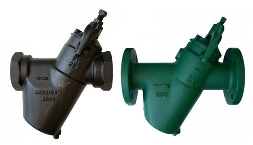 Morrison Brothers Co, 286, 286U, 286FDI, Top Clean-Out Line Strainer - Threaded, Cast Iron, Top Clean-Out Line Strainer - Threaded, Cast Iron with UL Listed Strainer, Top Clean-Out Line Strainer - Flanged, Ductile Iron, horizontal pipelines, filter debris, protect downstream equipment. 