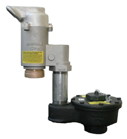 Morrison Brothers Co, 351S Flame Arrest, Directs vapors outward and upward in accordance with NFPA 30,  Protects the vent line from debris and insects, Tri-polar mounting screws for mounting exhaust hood in any of three positions. Optional pressure discharge hood facilitates piping pressure relief to desired discharge point. Body and cover... cast iron. Arrester grid housing... brass. Arrester plates... stainless steel.