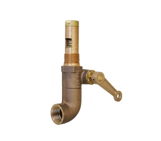 Morrison Brothers Co, 372, Water Drain Valve, Normally closed, manually-operated valve, allowing water to be drained from bottom of the tank truck, 
