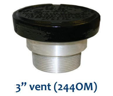 Morrison Brothers Co, 244OM, Male Threaded Emergency Vents, 2-Inch, 3-Inch, 4-Inch, 5-Inch, 6-Inch, 8-Inch, 10-Inch, Vents. Flanged Kits. 
