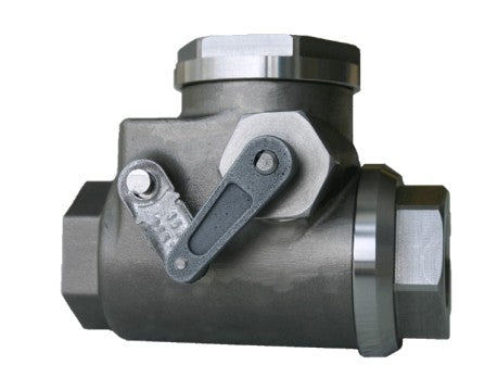 Morrison Brothers Co, 446 Emergency Shut-Off Valves, normally open, designed to shut off liquid flow in the event of a fire or excessive temperatures,  installed in the fuel line from a storage tank to fuel
burning equipment, such as back-up generators, boilers, and other
flammable liquid burning appliances. 