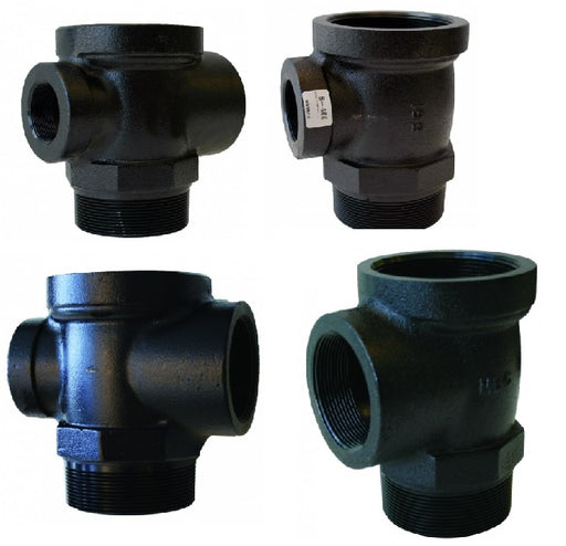 Morrison Brothers Co, 560, 561, 562, 563, Extractor Fitting, Vent Lines, Underground,  Underground Storage Tanks, Allows vent lines to be manifolded, Cast iron (epoxy coated) body, Brass cage, Buna-N o-ring, CARB 90-09, VR-402 (560, 561, 562 models), CARB 95-43, VR-402 (563 models). 