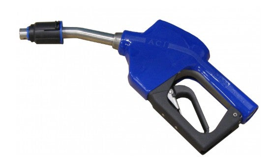 Morrison Brothers Co, 602DEF, 602, 602GS, 602HVS, 602XS, Automatic Shutoff Nozzle, DEF, High Speed - Leaded, Leaded, High Flow, Double Shutoff - 3/4”.