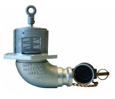Morrison Brothers Co, 603ALC, 603ALF, 603ALV, Emergency Valve - Male Adapter Outlet with Screen, Tank Truck Emergency Valve - Flanged, Tank Truck Emergency Valve - Victaulic Outlet.