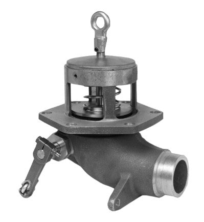 Morrison Brothers Co, 603ALC, 603ALF, 603ALV, Emergency Valve - Male Adapter Outlet with Screen, Tank Truck Emergency Valve - Flanged, Tank Truck Emergency Valve - Victaulic Outlet.
