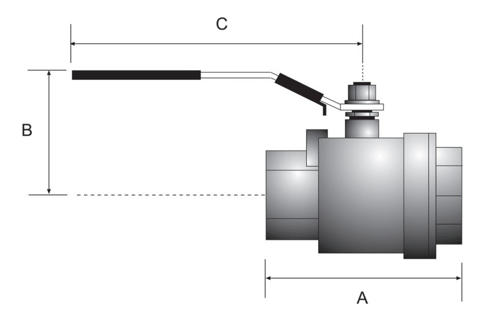 Morrison Brothers Co, 691A, Spring Loaded Ball Valve, Fuel Piping Systems, Spring Loaded Auto Return, Quarter Turn Operation, Full Port, Minimum Pressure Drop, Can Be Operated In Partial Open Position For Flow Control, Double Seal, Operated In Both Directions, Blowout Proof Stem, Can Be Used For Air Service, 600 PSIG, Non-Shock Cold Working Pressure Rating, Forged brass body,  Hard chrome plated ball, PTFE seal.